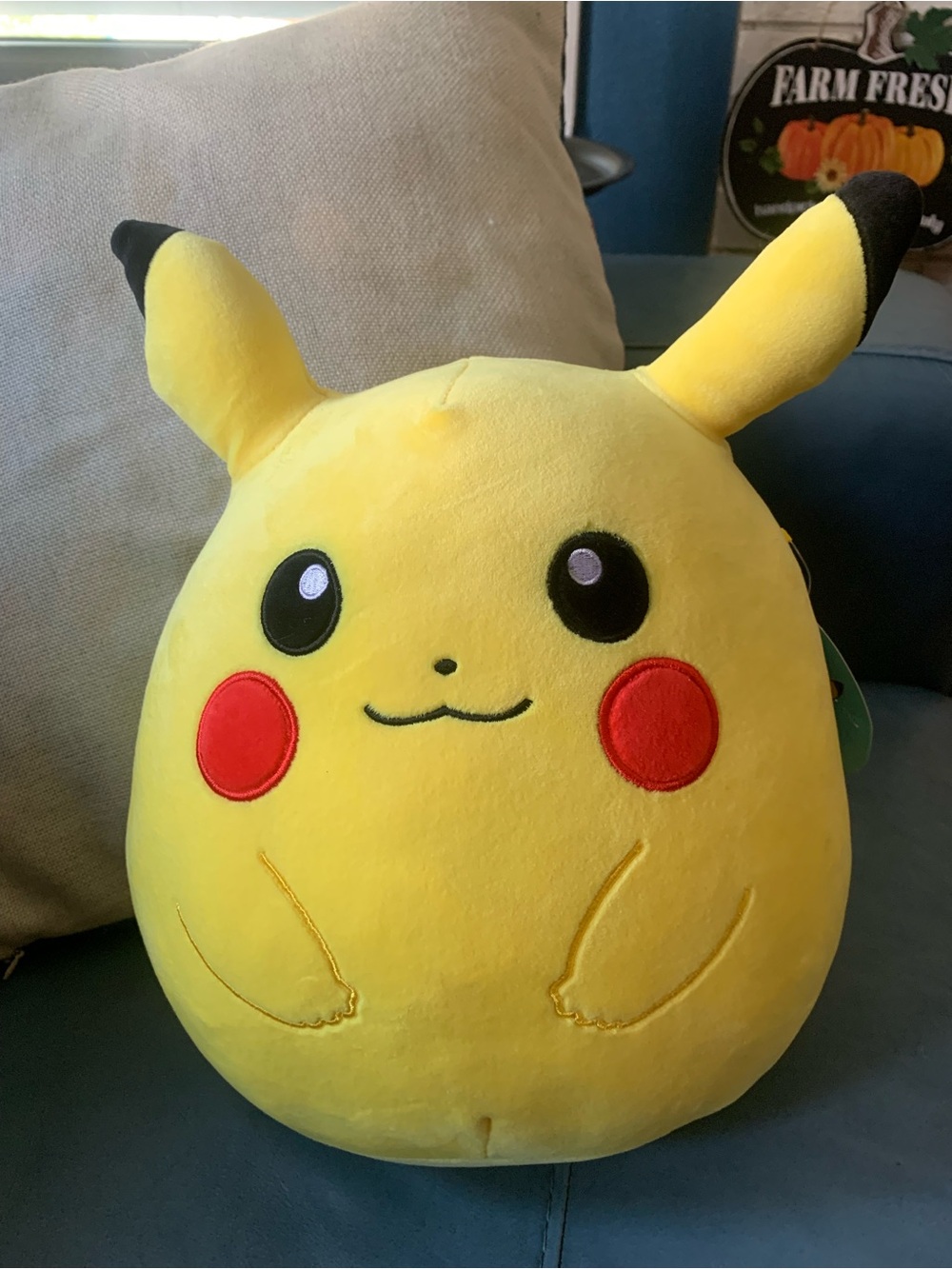 Pokemon Pikachu Squishmallows Plush, 
10-inch, New with Tag